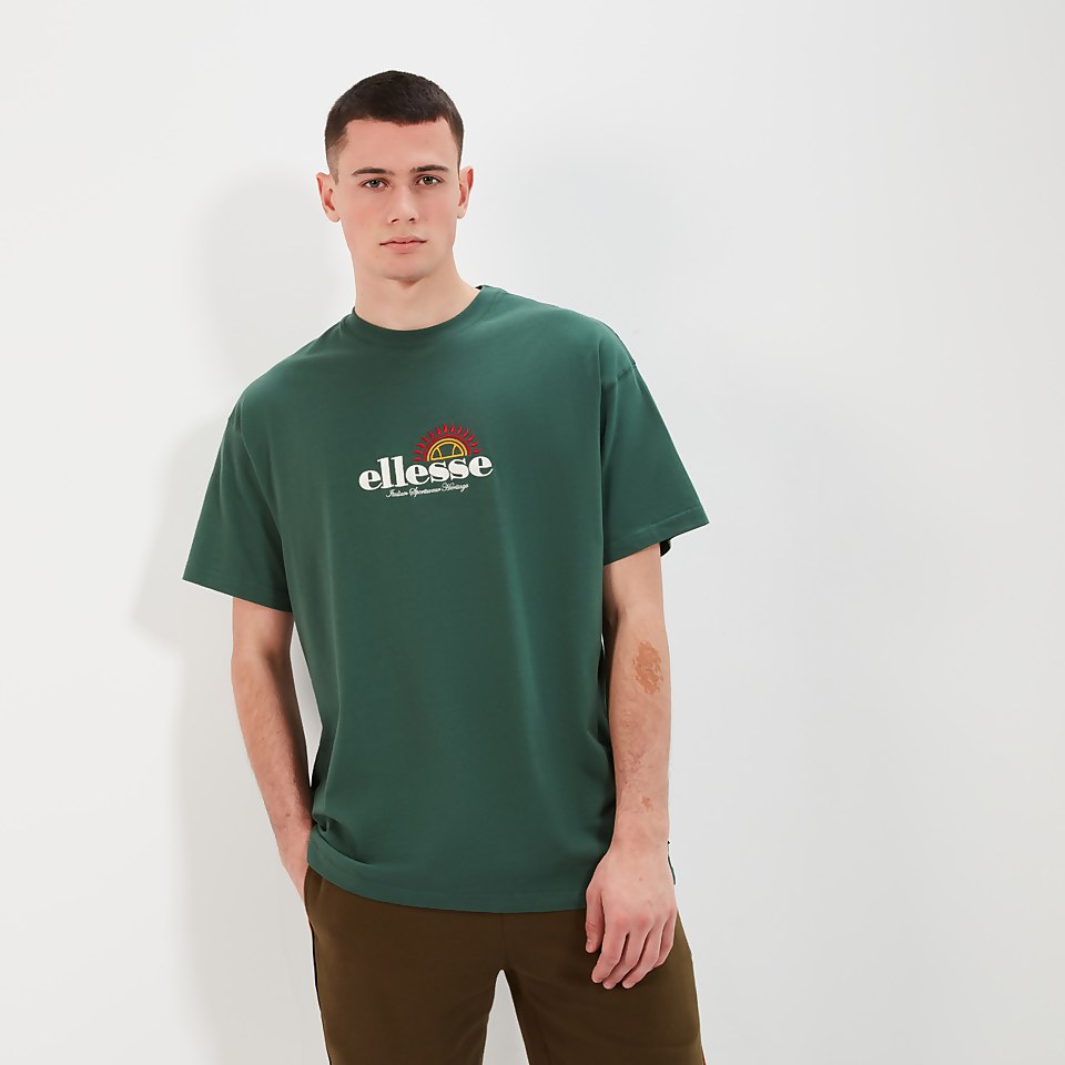 T-Shirt Aestas Dunkelgrün für Herren
