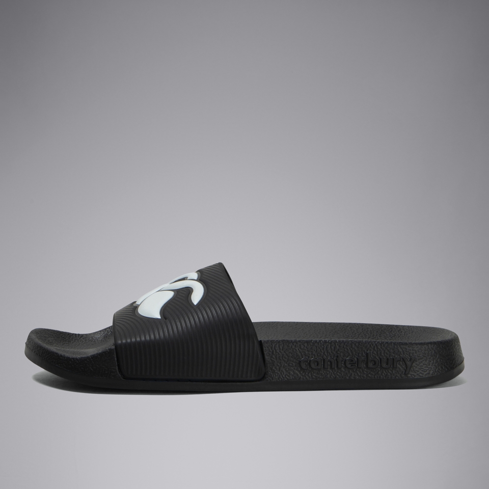 CANTERBURY CCC WIDE FIT SLIDE AU BLACK/WHITE