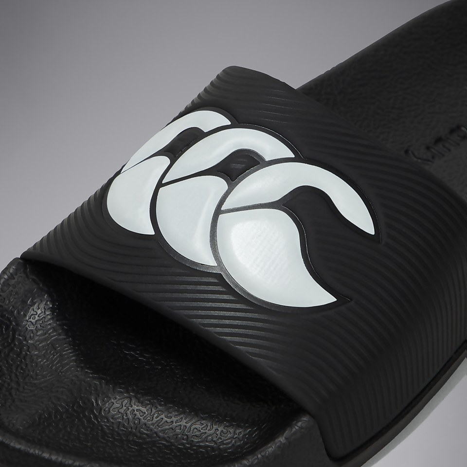 ADULT UNISEX WIDE FIT SLIDE BLACK/WHITE