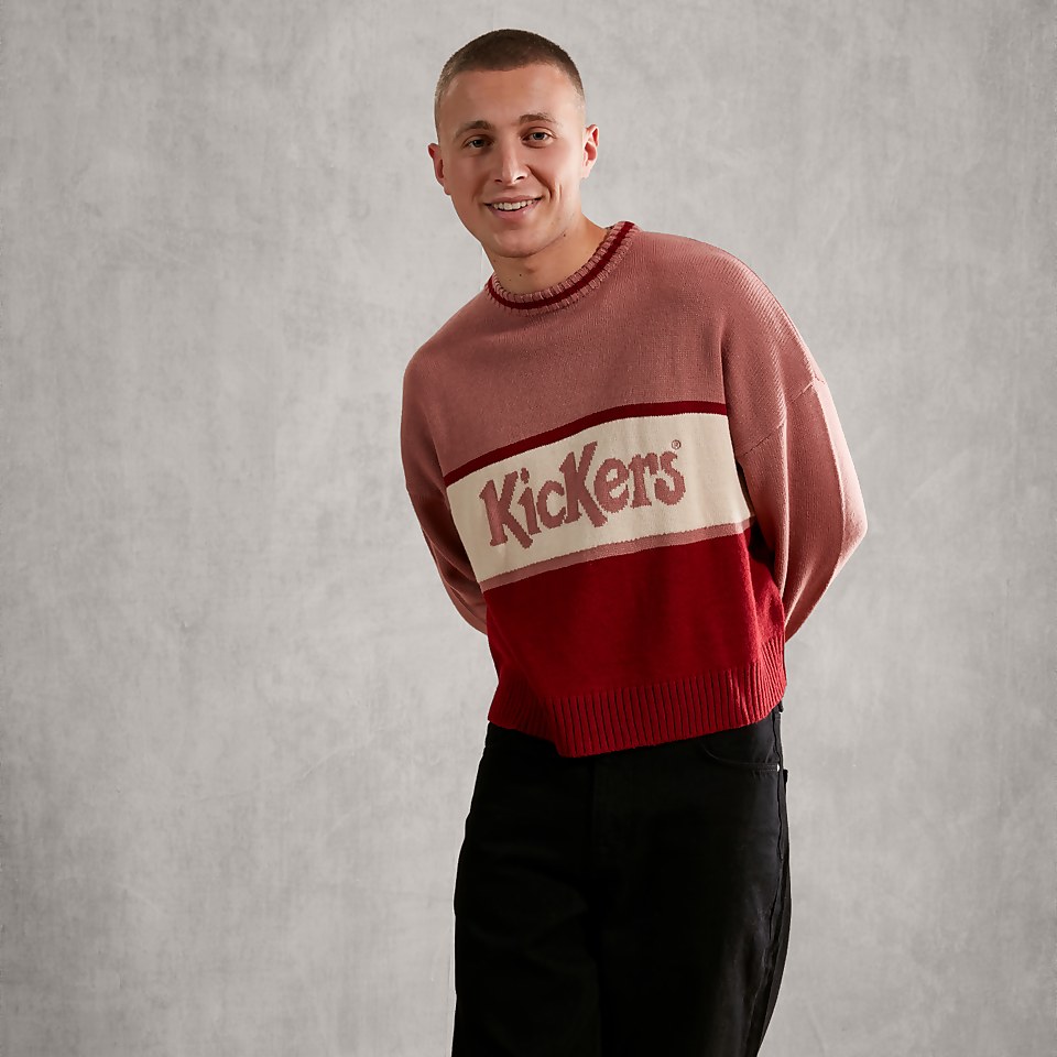 Women's Knitted Jumper Red/Pink