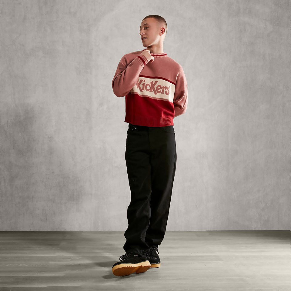 Women's Knitted Jumper Red/Pink