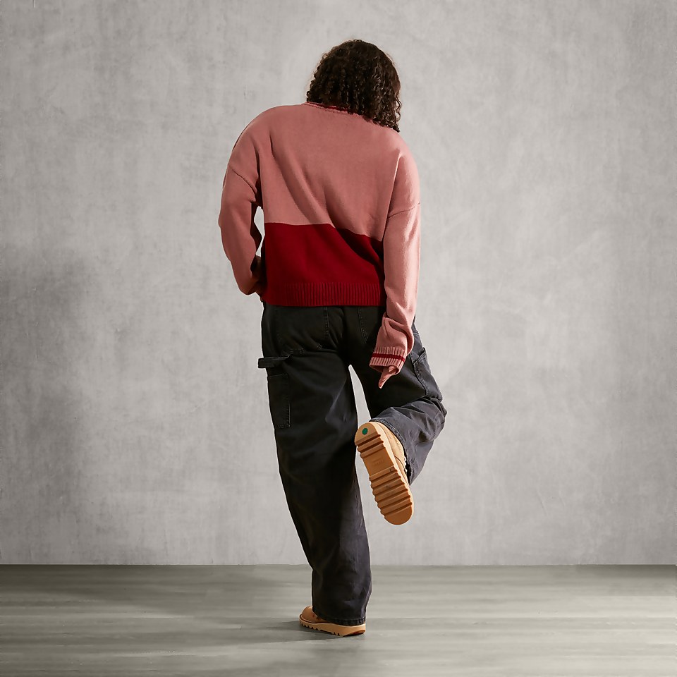 Women's Knitted Jumper Red/Pink