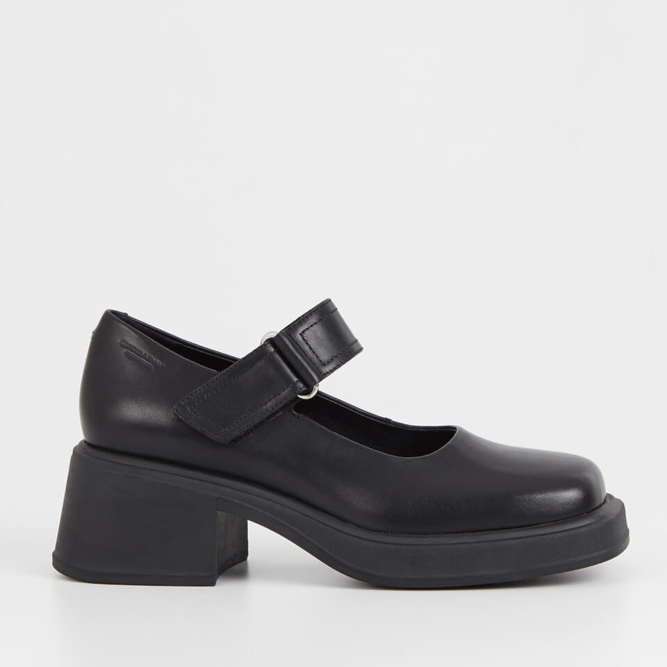 Vagabond Dorah Leather Heeled Mary Jane Shoes | Worldwide Delivery ...