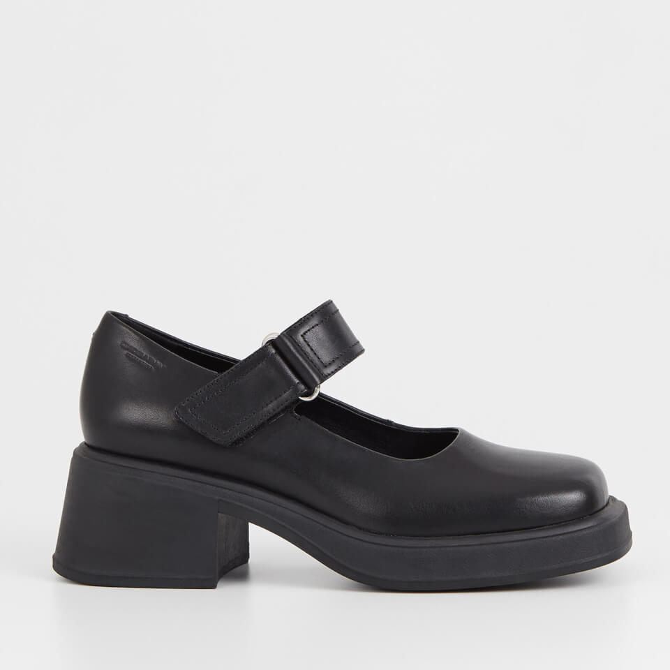 Vagabond Dorah Leather Heeled Mary Jane Shoes