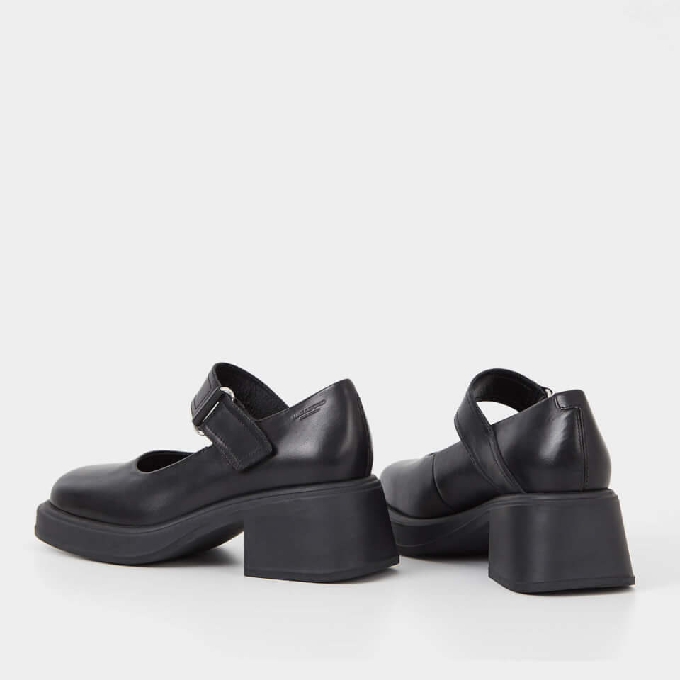 Vagabond Dorah Leather Heeled Mary Jane Shoes