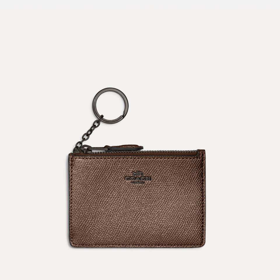 Coach Metallic ID-Window Leather Wallet