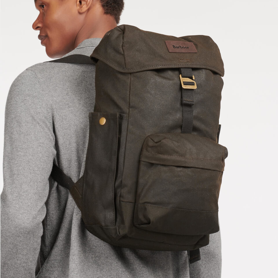 Barbour Heritage Men's Essential Wax Backpack - Olive