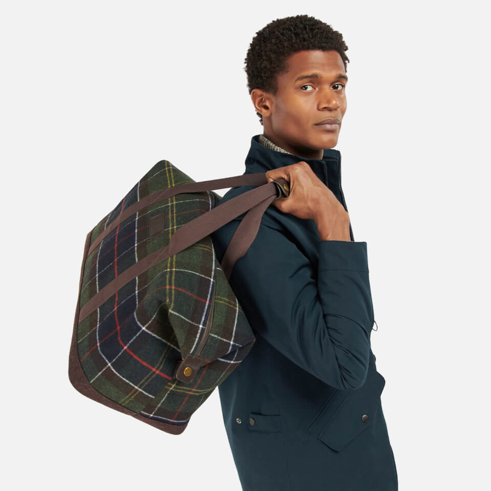 Barbour Cree Tartan Canvas Bag