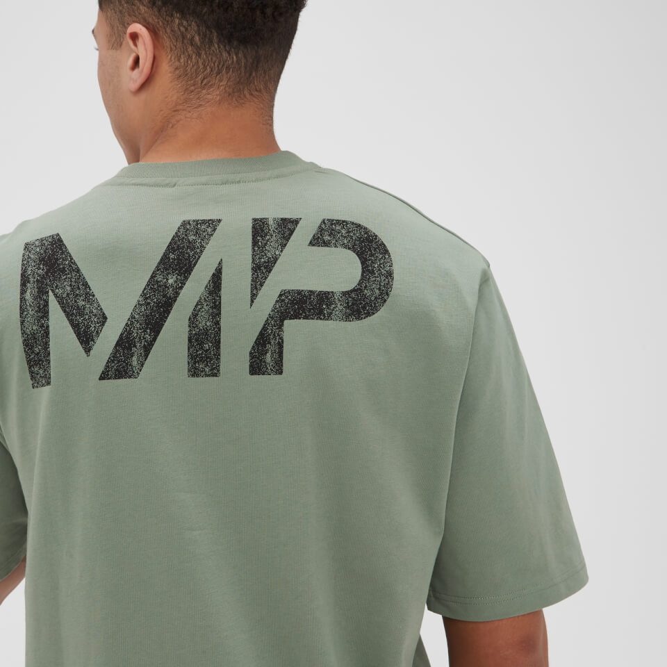 MP Men's Grit Graphic Oversized T-Shirt - Washed Jade