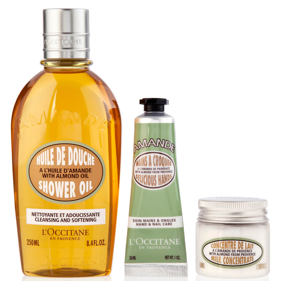 L'Occitane Almond Holiday Collection Body Gift Set