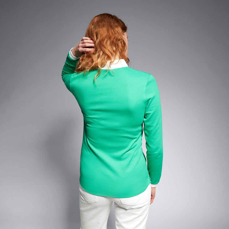 WOMENS IRELAND HOME LONG SLEEVE CLASSIC 23 GREEN/WHITE
