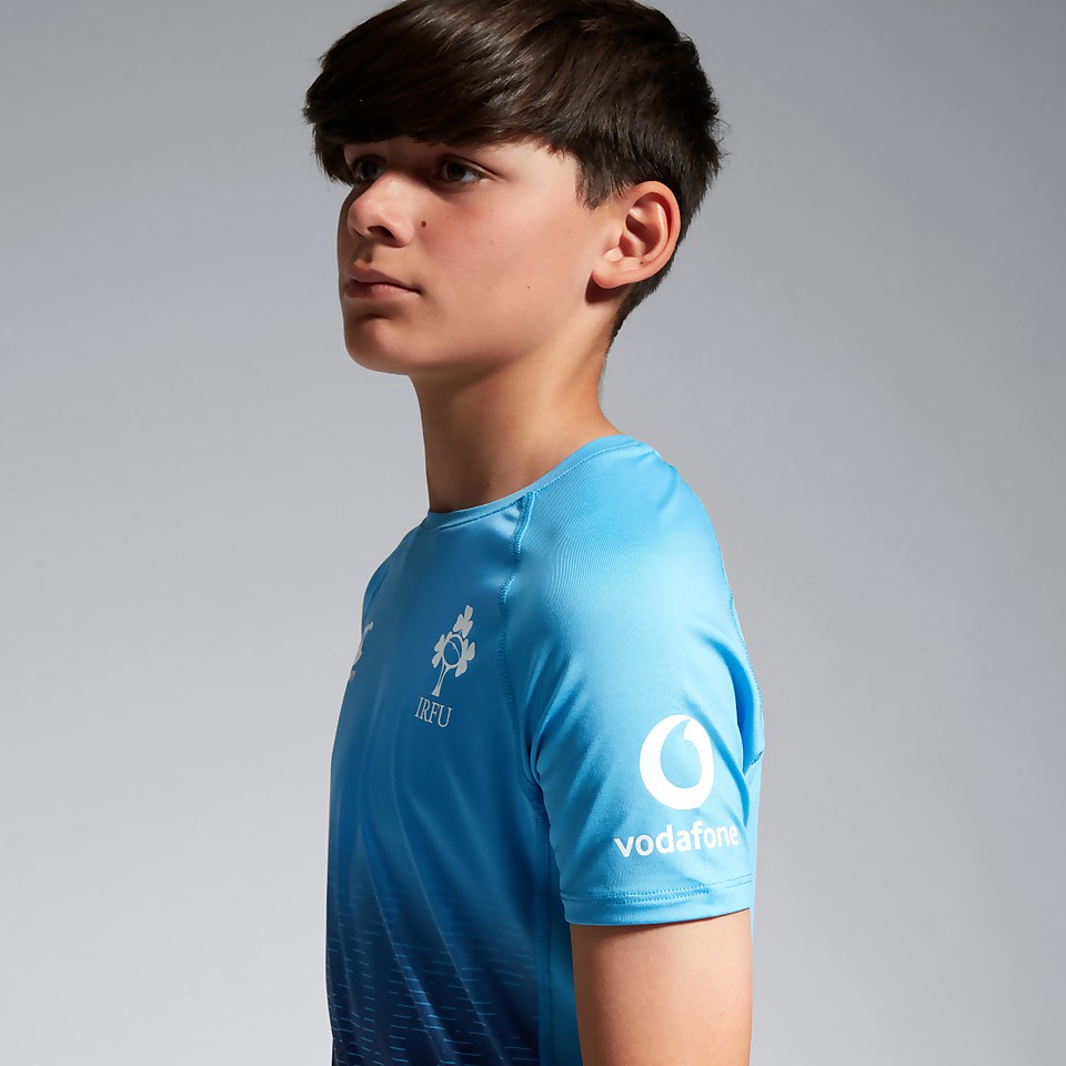 JUNIOR UNISEX IRELAND SUPERLIGHT TRAINING T-SHIRT BLUE