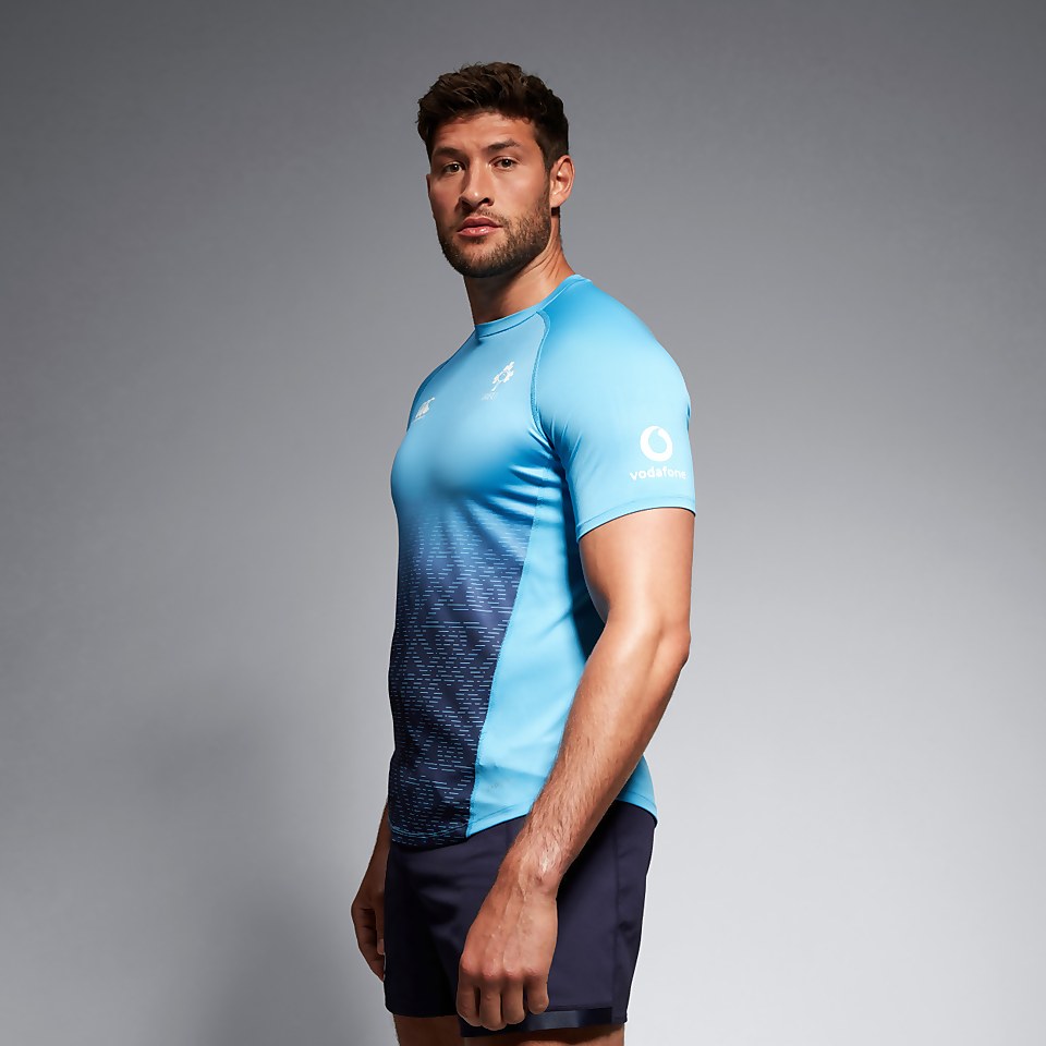 MENS IRELAND SUPERLIGHT TRAINING T-SHIRT BLUE