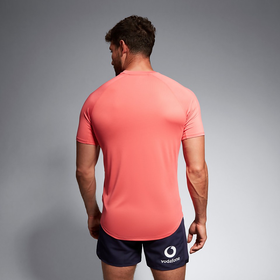 MENS IRELAND SUPERLIGHT TRAINING T-SHIRT PINK/BLUE