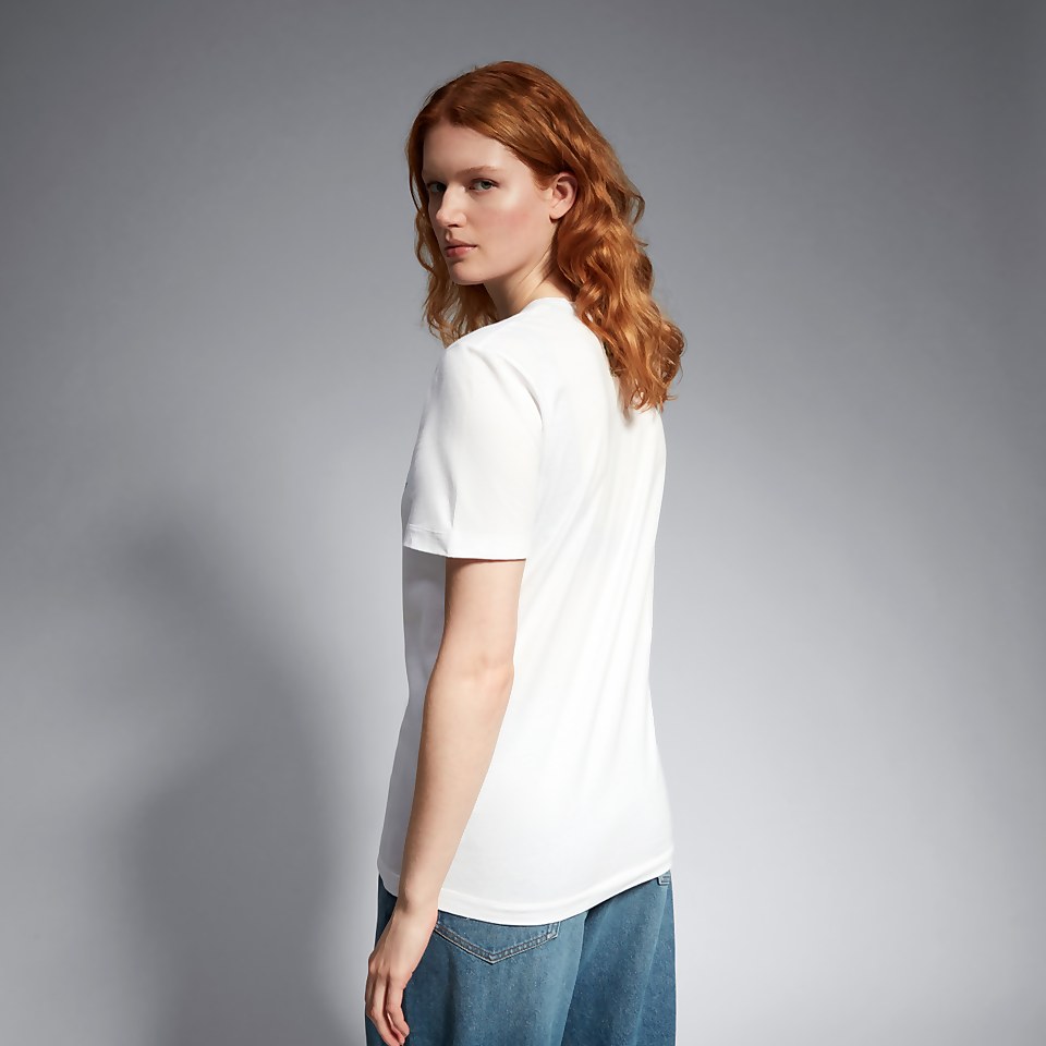 ADULT UNISEX IRELAND LOGO TEE WHITE/GREEN