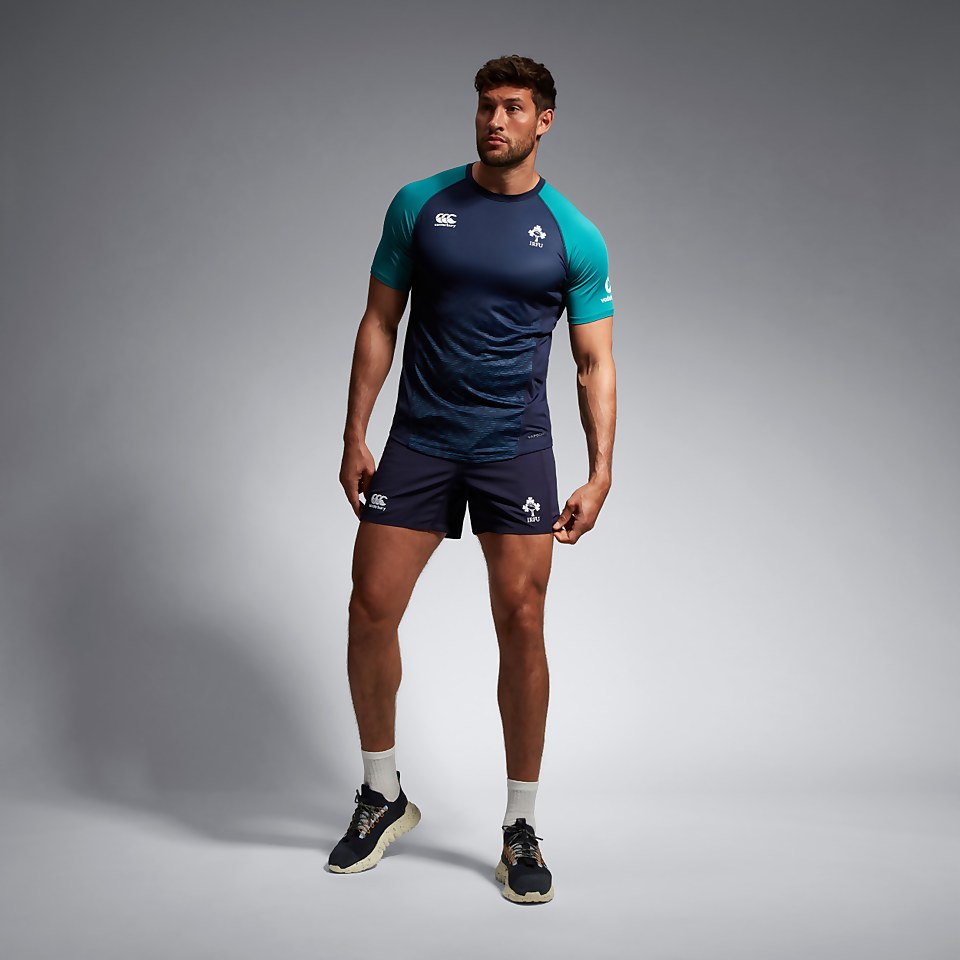 MENS IRELAND SUPERLIGHT TRAINING T-SHIRT BLUE/GREEN