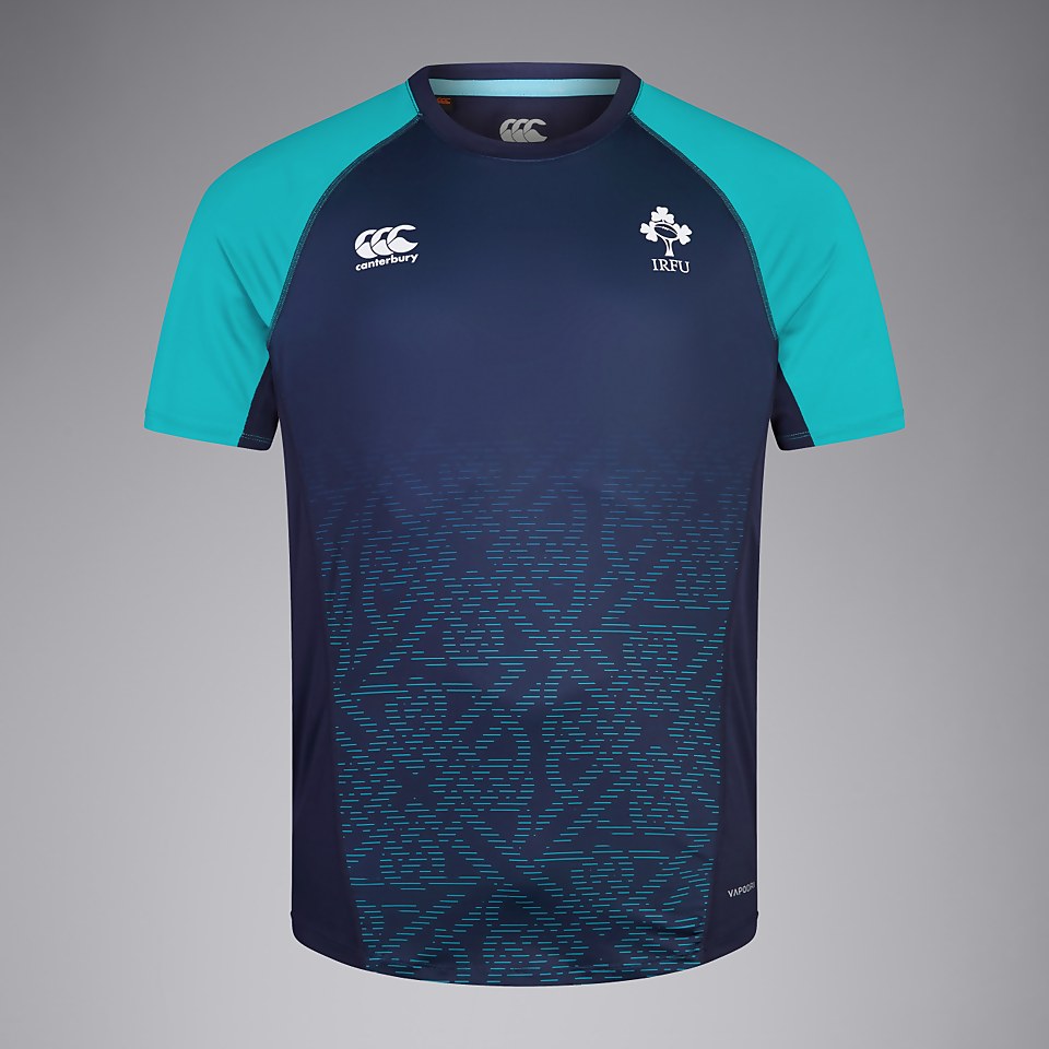 MENS IRELAND SUPERLIGHT TRAINING T-SHIRT BLUE/GREEN