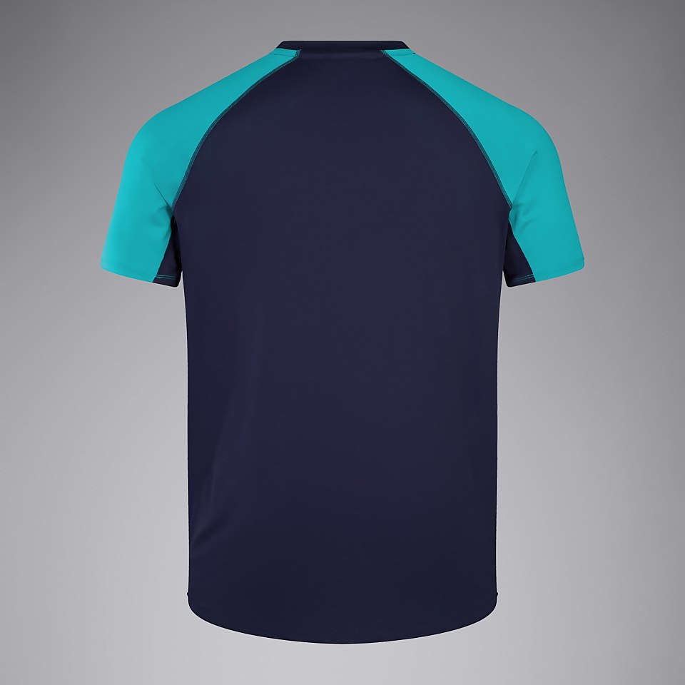 MENS IRELAND SUPERLIGHT TRAINING T-SHIRT BLUE/GREEN