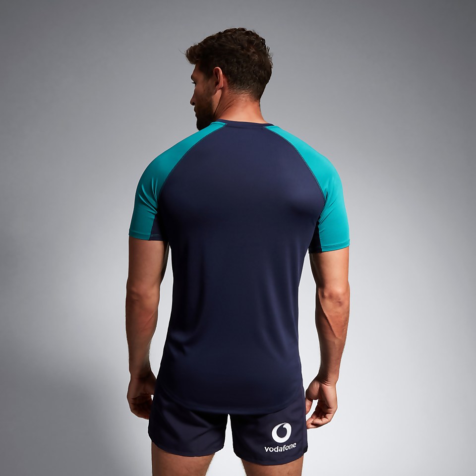 MENS IRELAND SUPERLIGHT TRAINING T-SHIRT BLUE/GREEN