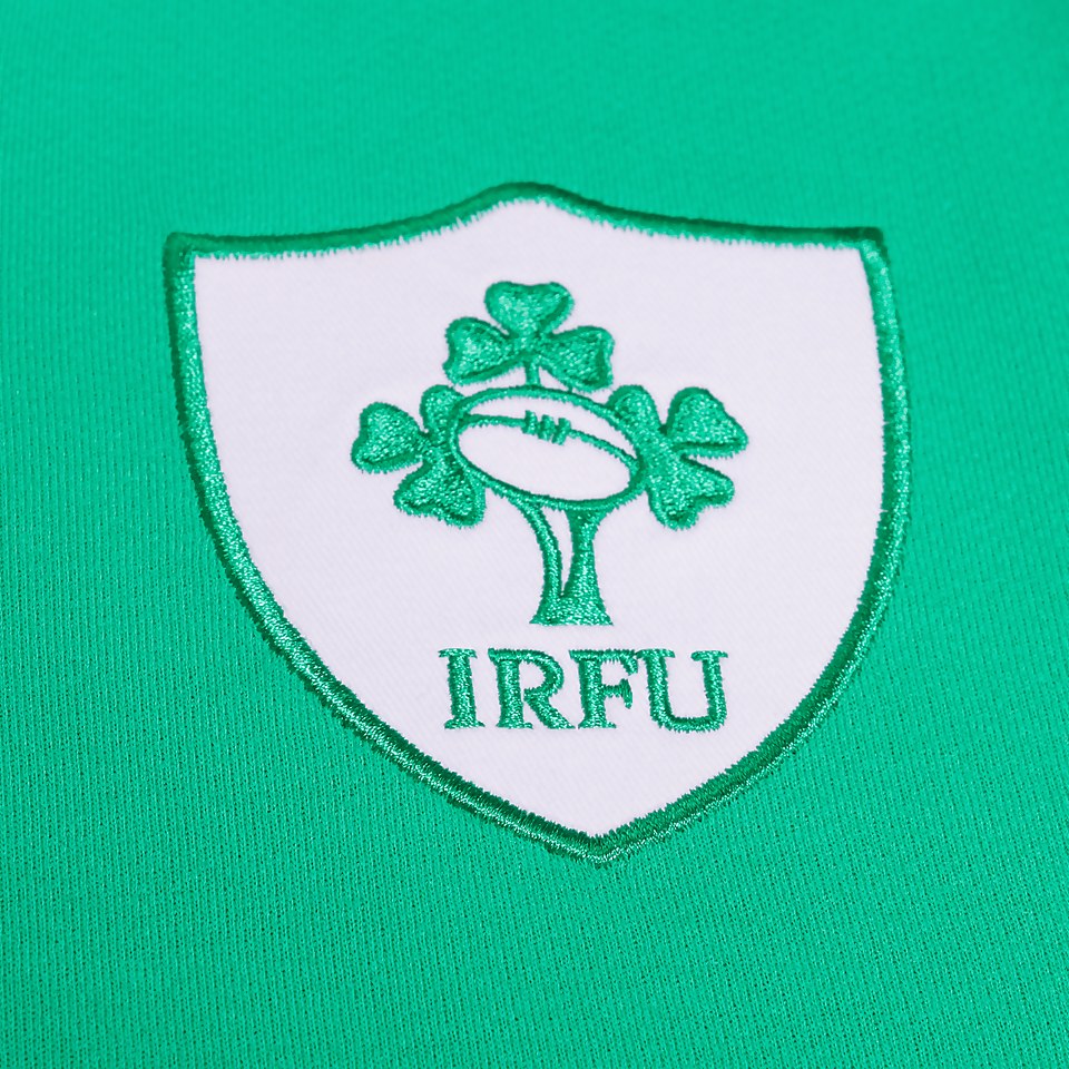 MENS IRELAND HOME LONG SLEEVE CLASSIC 23 GREEN/WHITE