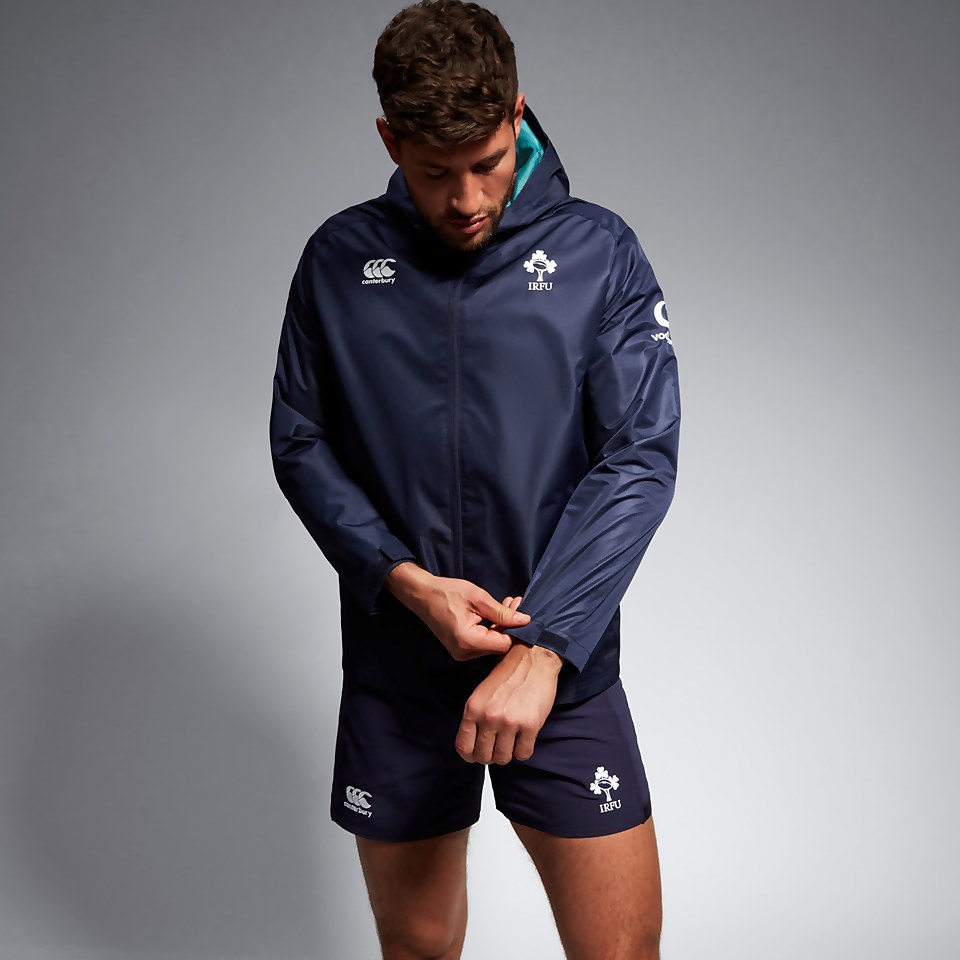 MENS IRELAND WATER RESISTANT JACKET BLUE/GREEN
