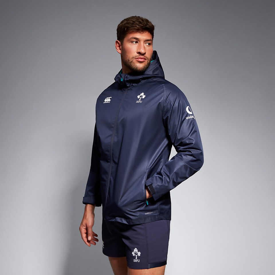 MENS IRELAND WATER RESISTANT JACKET BLUE/GREEN