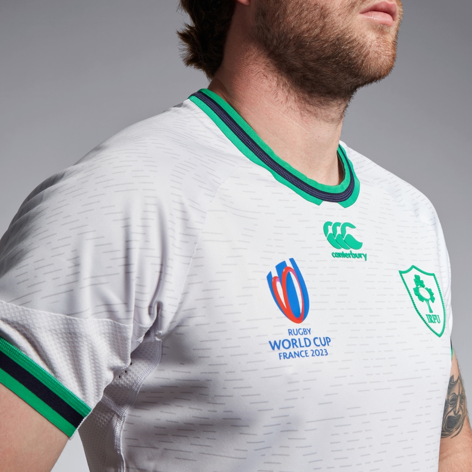 CANTERBURY IRE ALT TEST JERSEY RWC23 AM WHITE