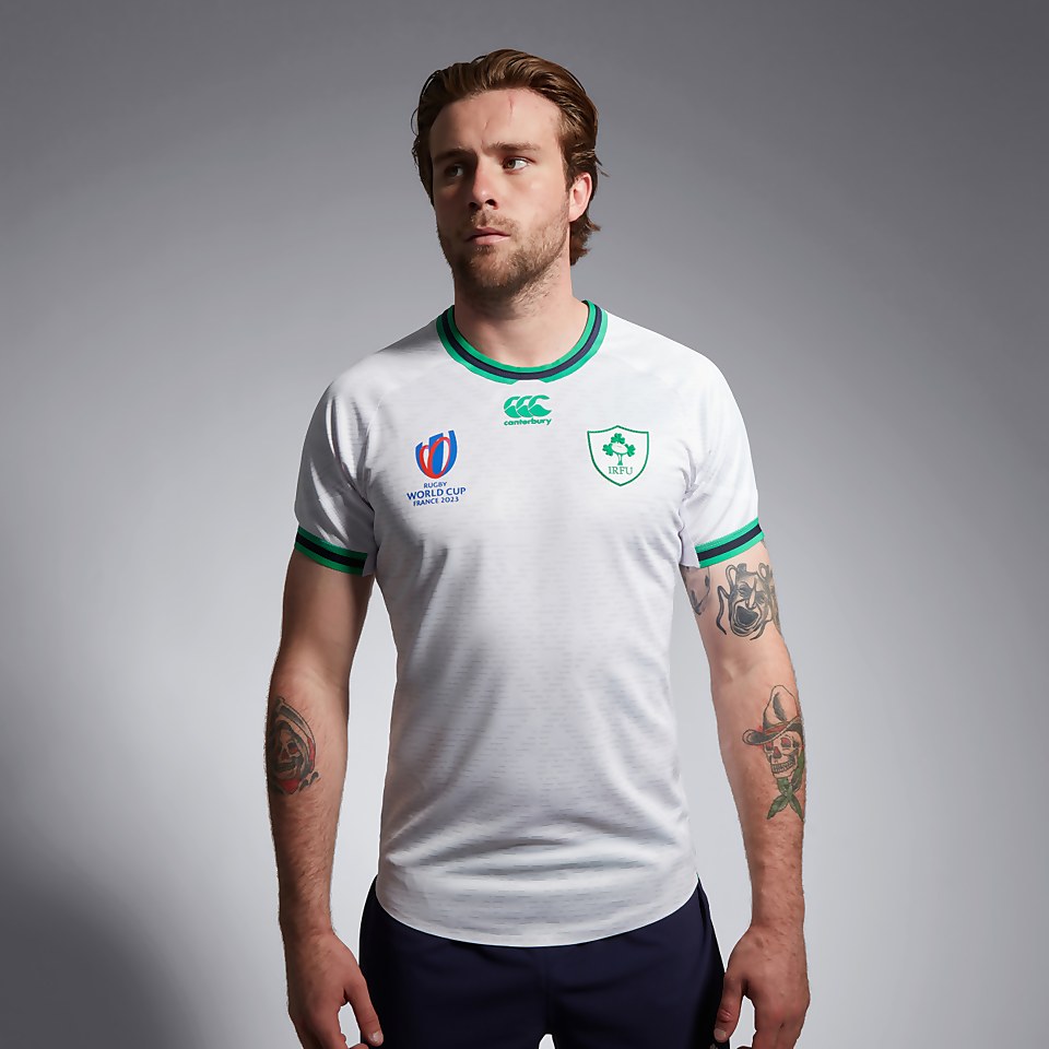 MENS IRELAND ALTERNATE TEST JERSEY RWC23 WHITE