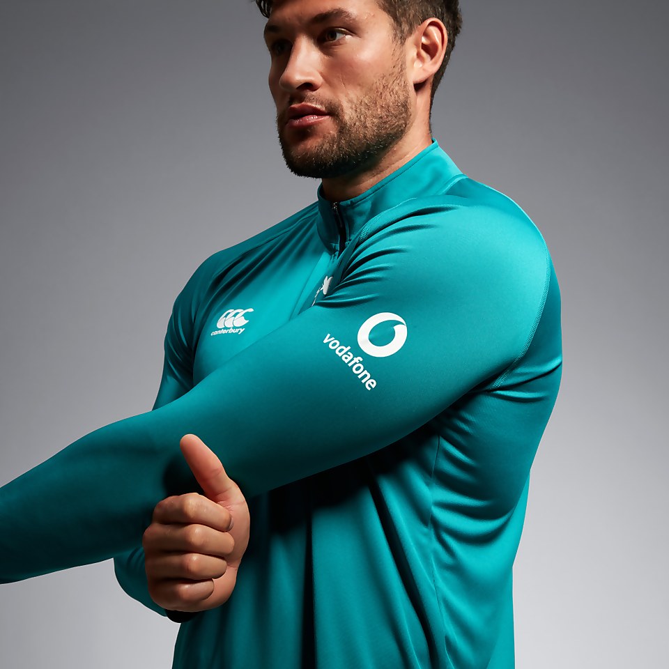MENS IRELAND VAPODRI FIRST LAYER GREEN/BLUE