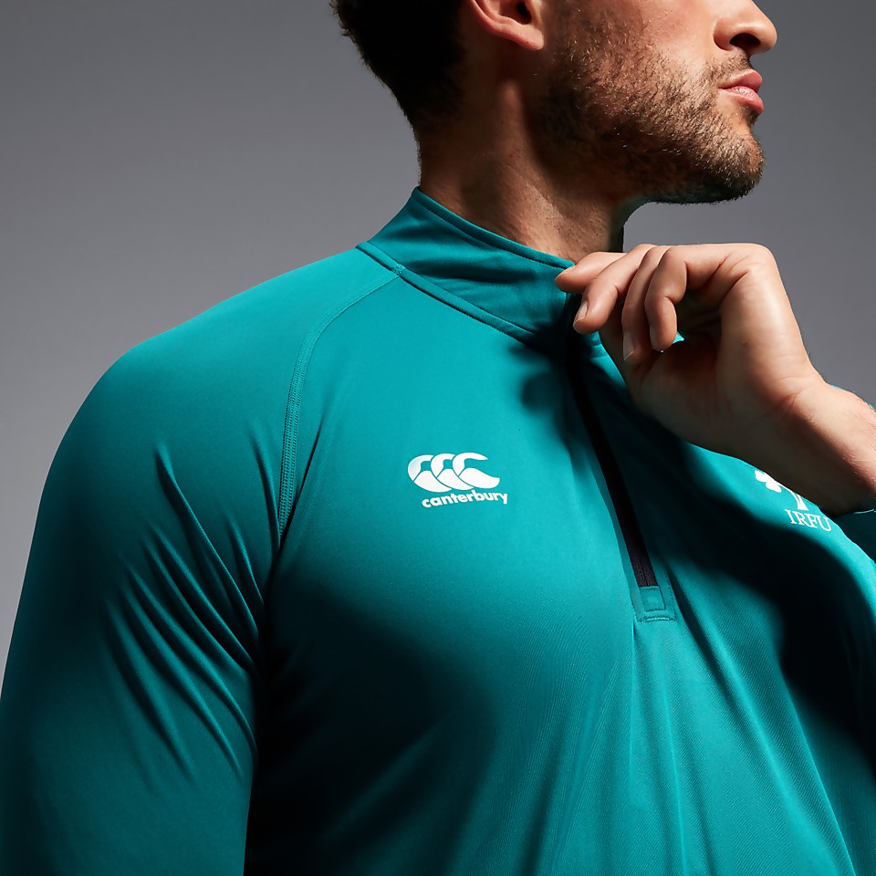 MENS IRELAND VAPODRI FIRST LAYER GREEN/BLUE