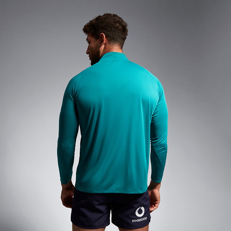 MENS IRELAND VAPODRI FIRST LAYER GREEN/BLUE