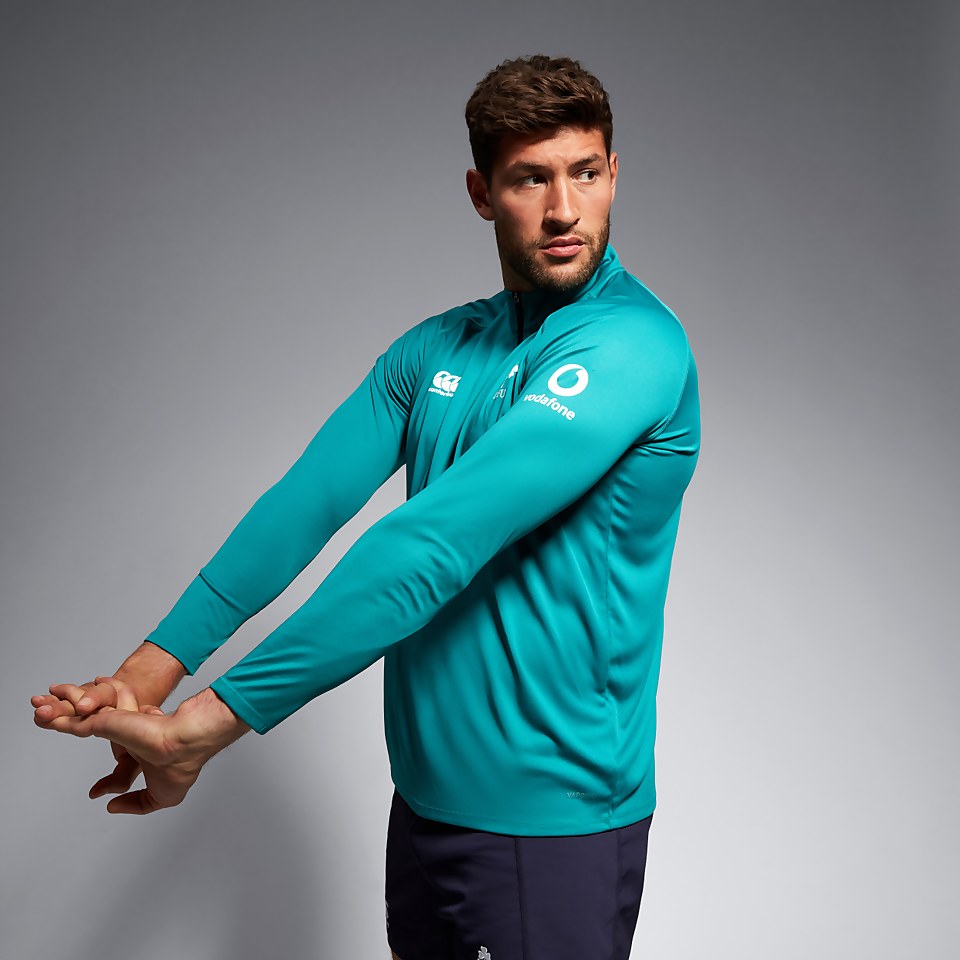 MENS IRELAND VAPODRI FIRST LAYER GREEN/BLUE