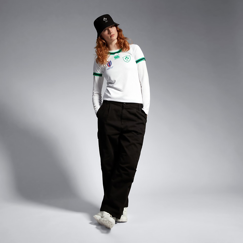 WOMENS IRELAND ALTERNATE PRO JERSEY RWC23 WHITE