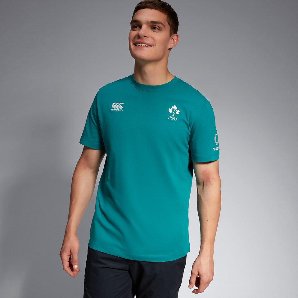CANTERBURY IRE TEAM COTTON T-SHIRT AM GREEN