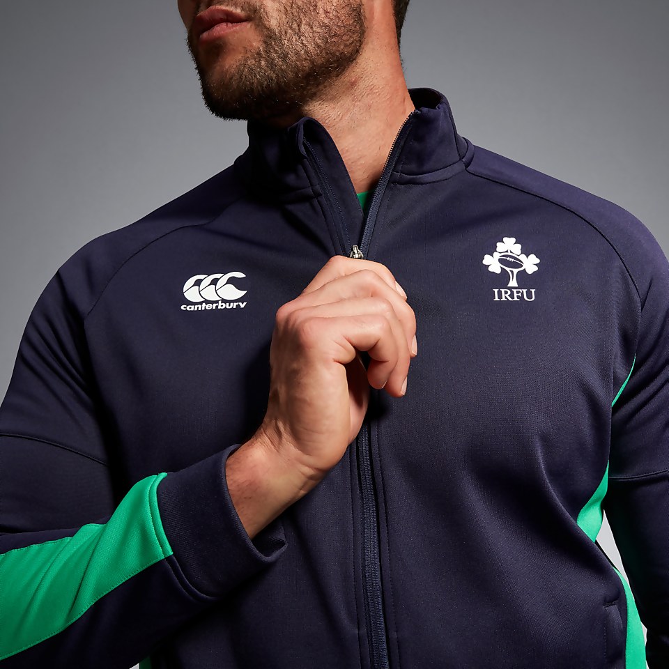 MENS IRELAND TRAVEL JACKET BLUE/GREEN