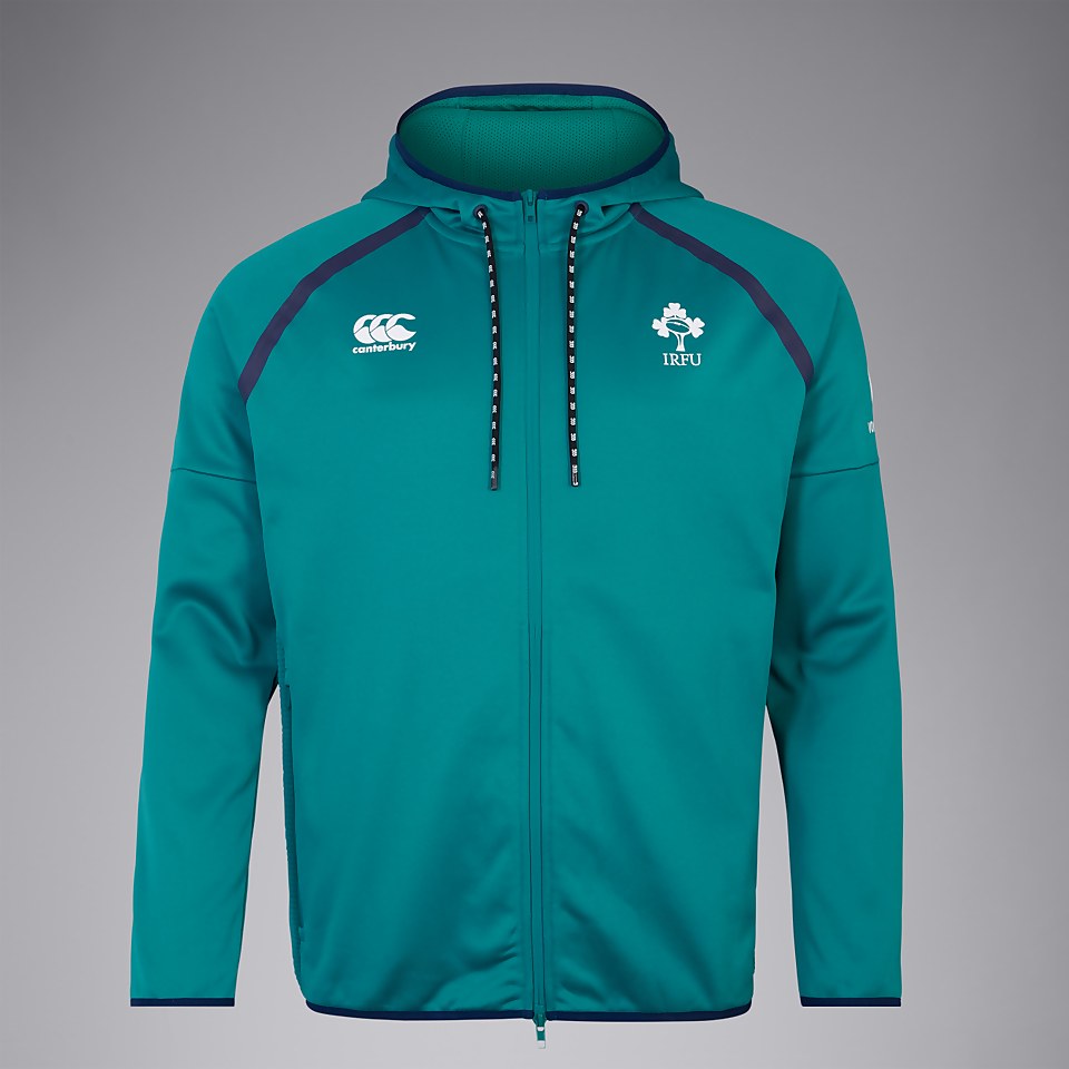 MENS IRELAND TECH FULL ZIP HOODY GREEN