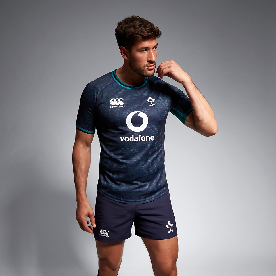 MENS IRELAND PRE GAME PRO JERSEY BLUE/GREEN