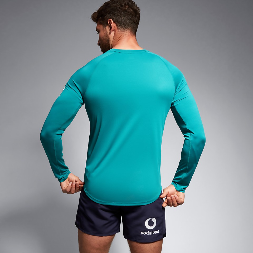 MENS IRELAND SUPERLIGHT TRAINING TEE GREEN/BLUE
