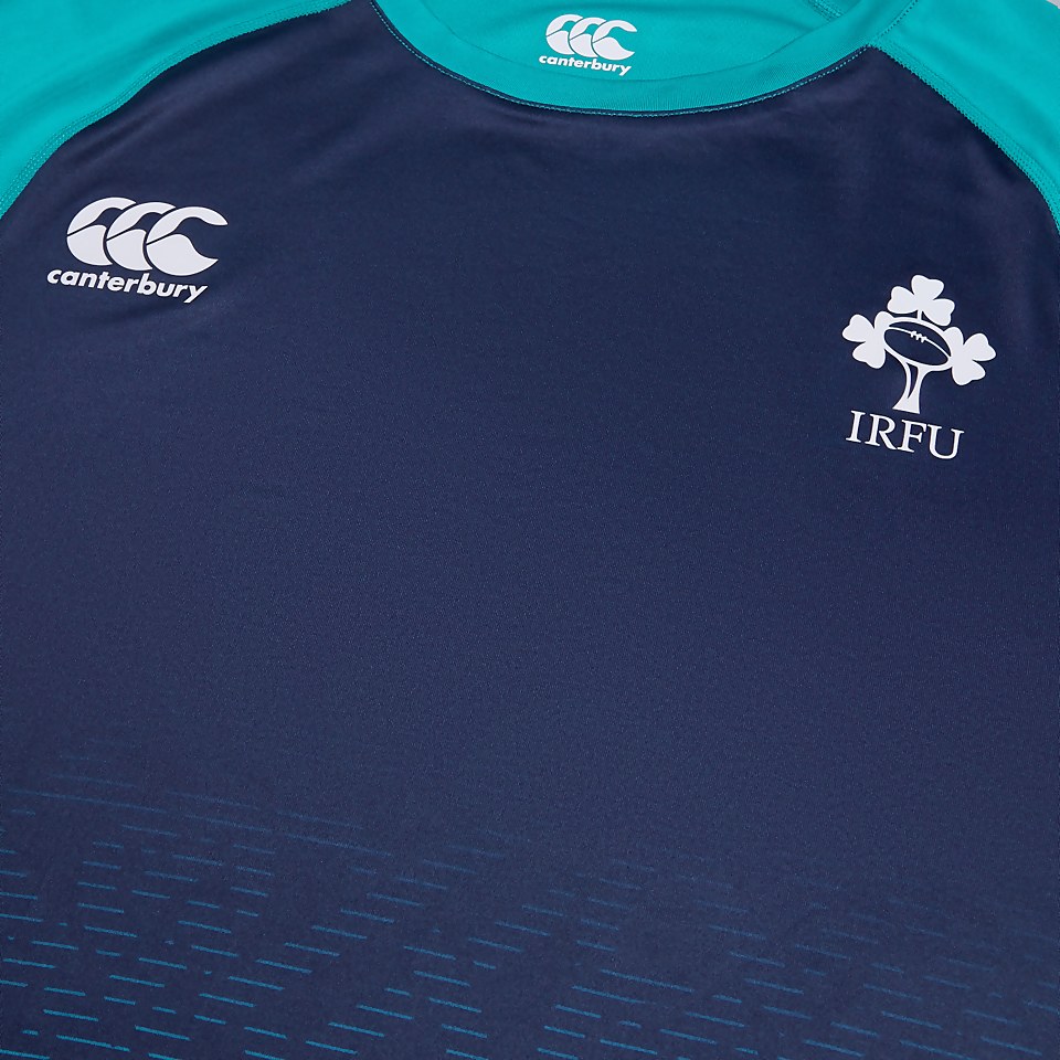 MENS IRELAND SUPERLIGHT TRAINING TEE GREEN/BLUE