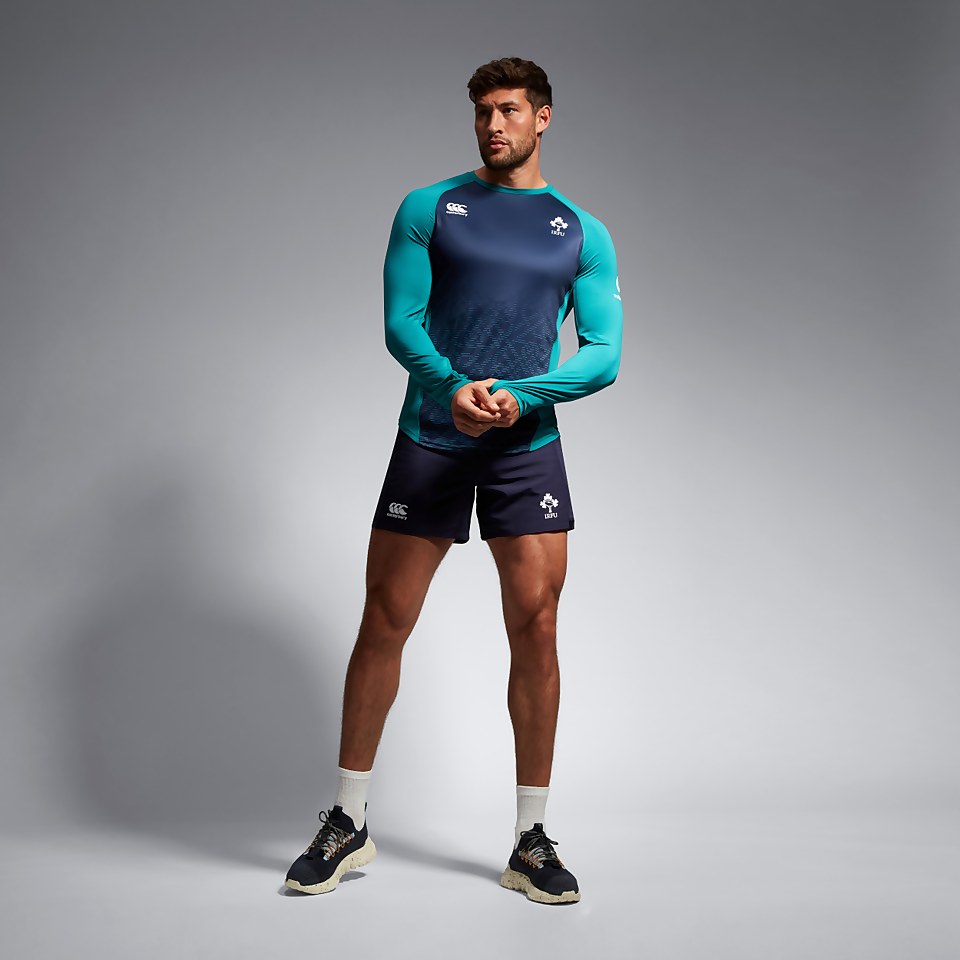 MENS IRELAND SUPERLIGHT TRAINING TEE GREEN/BLUE