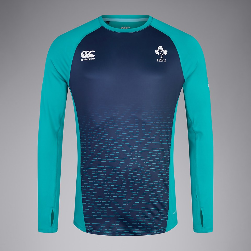 MENS IRELAND SUPERLIGHT TRAINING TEE GREEN/BLUE