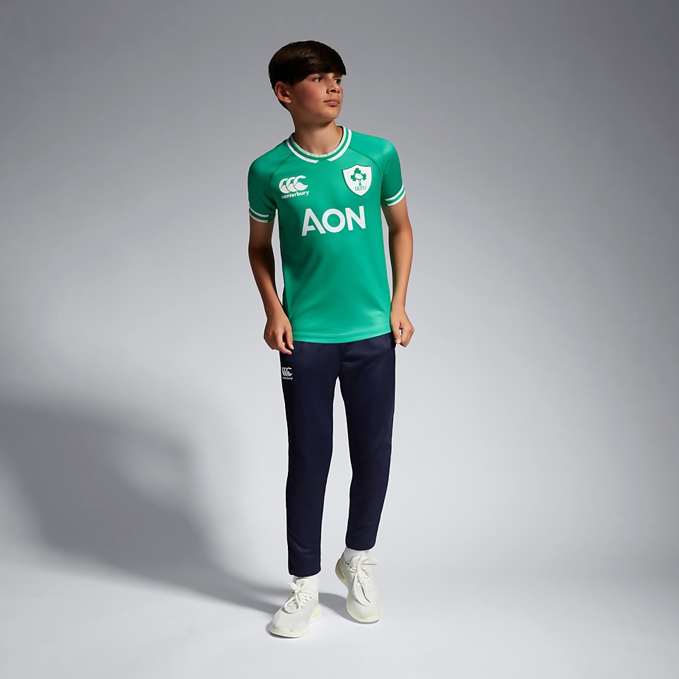 JUNIOR UNISEX WOMENS IRELAND HOME PRO JERSEY JUNIOR GREEN