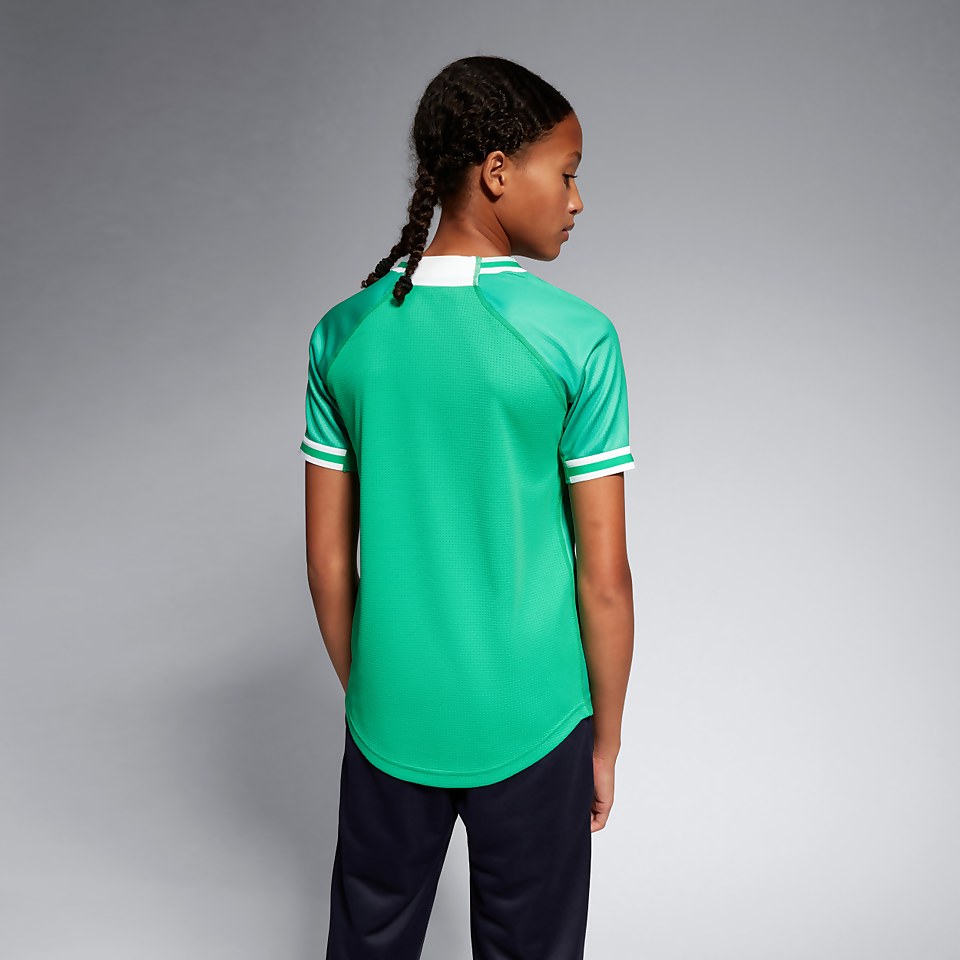 JUNIOR UNISEX WOMENS IRELAND HOME PRO JERSEY JUNIOR GREEN