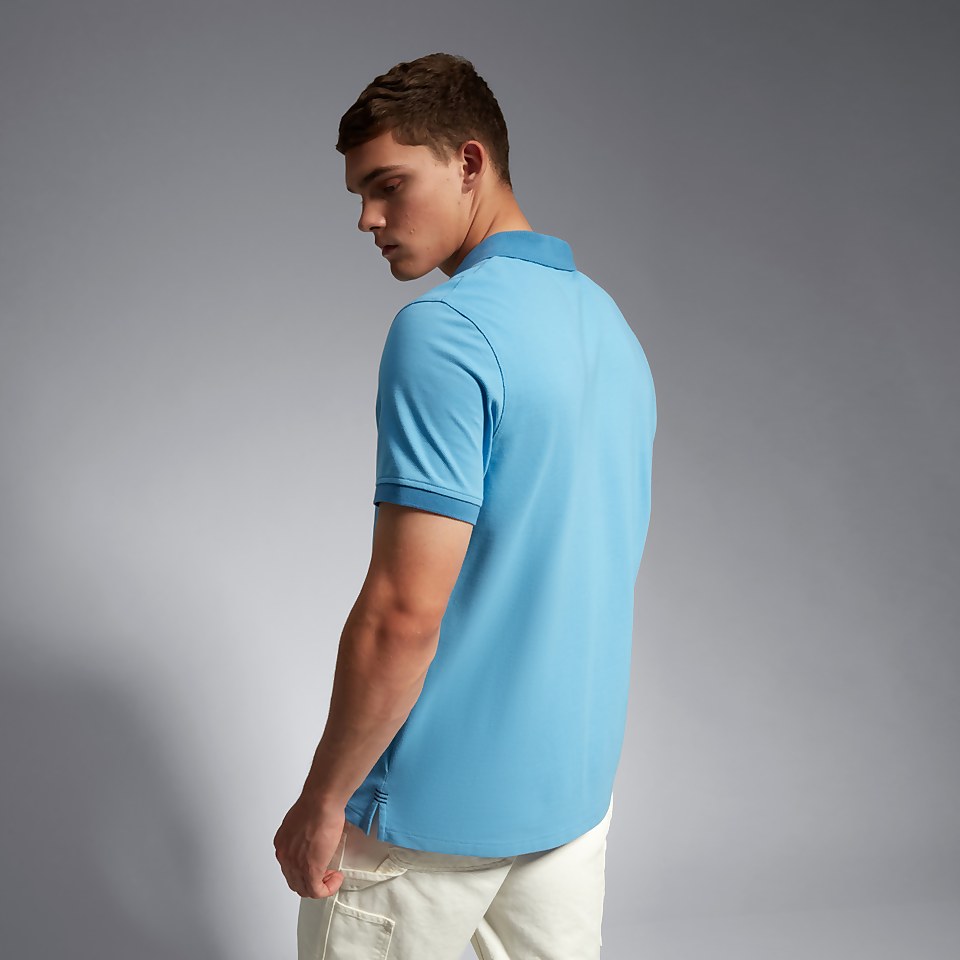 MENS IRELAND TEAM POLO SHIRT BLUE