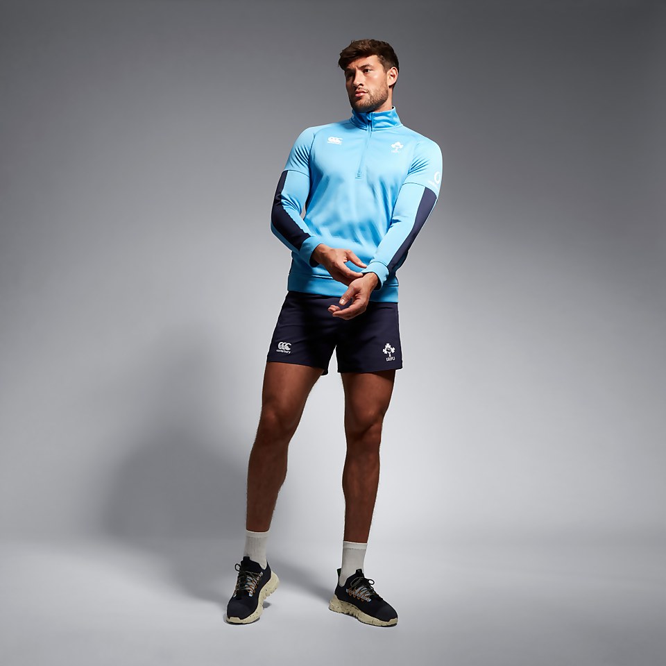 MENS IRELAND 1/2 ZIP TRAINING TOP BLUE