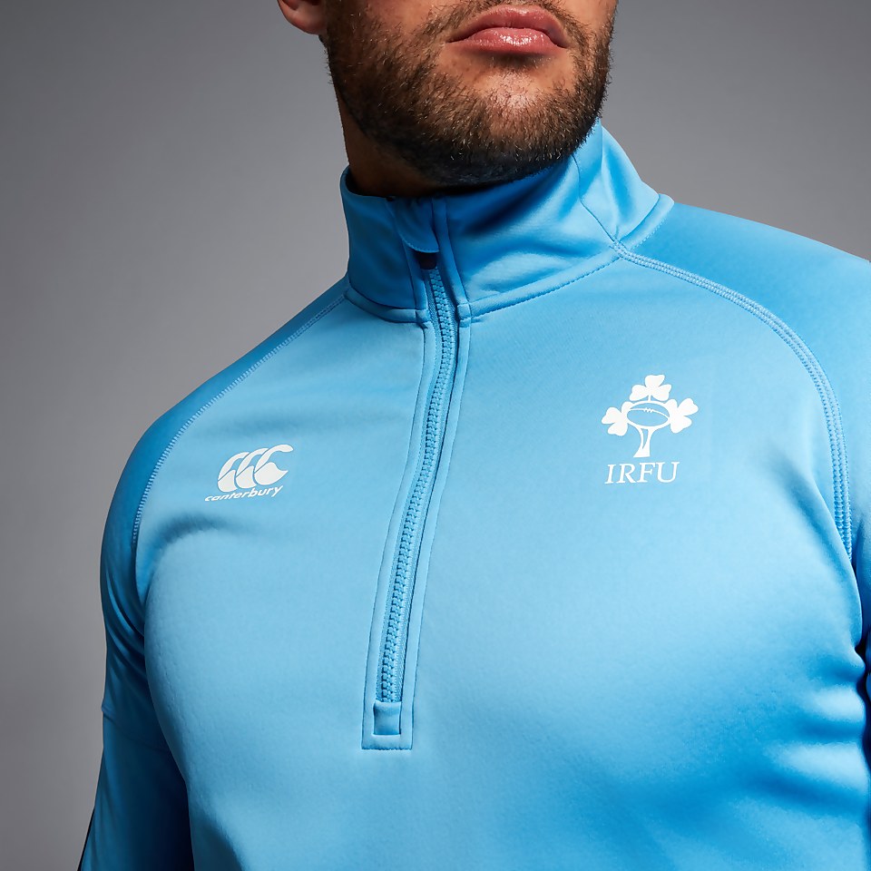 MENS IRELAND 1/2 ZIP TRAINING TOP BLUE