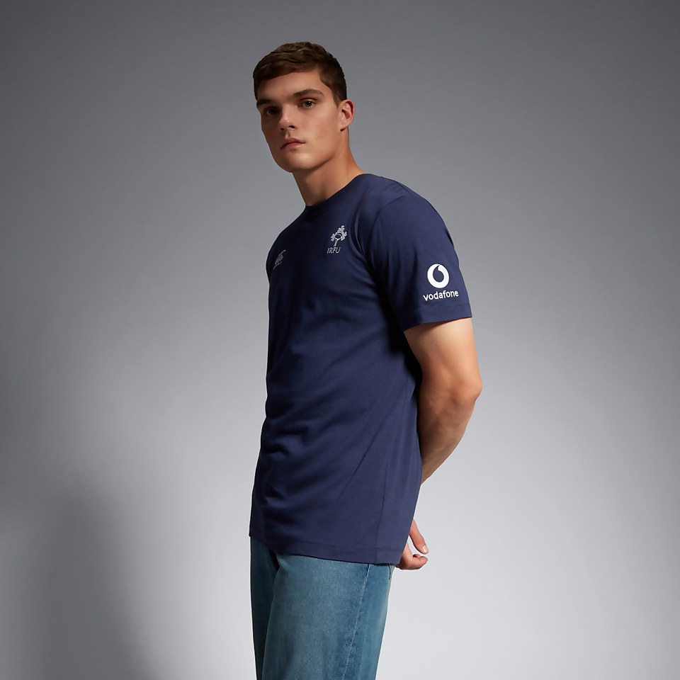 MENS IRELAND TEAM COTTON T-SHIRT BLUE