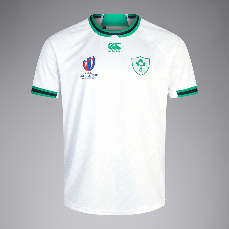 MENS IRELAND ALTERNATE PRO JERSEY RWC23 WHITE