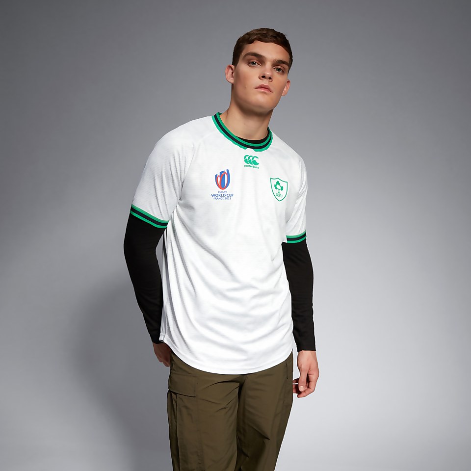 MENS IRELAND ALTERNATE PRO JERSEY RWC23 WHITE