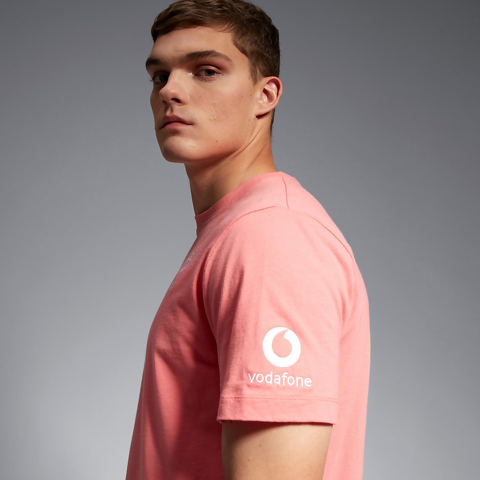 MENS IRELAND TEAM COTTON T-SHIRT PINK
